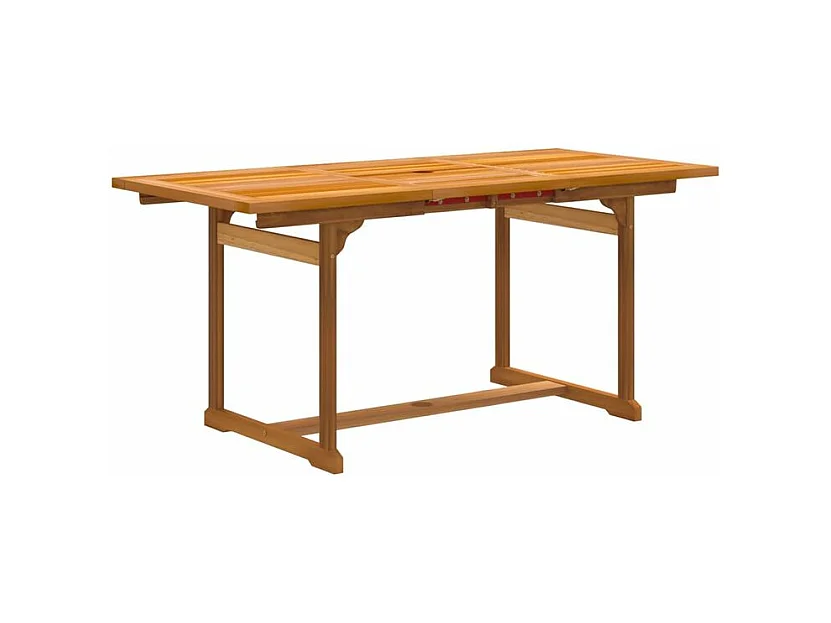 Ensemble à manger de jardin 5pcs bois d'acacia solide textilène