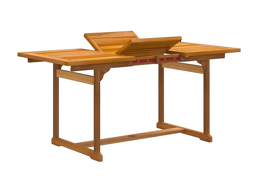 Ensemble à manger de jardin 5pcs bois d'acacia solide textilène