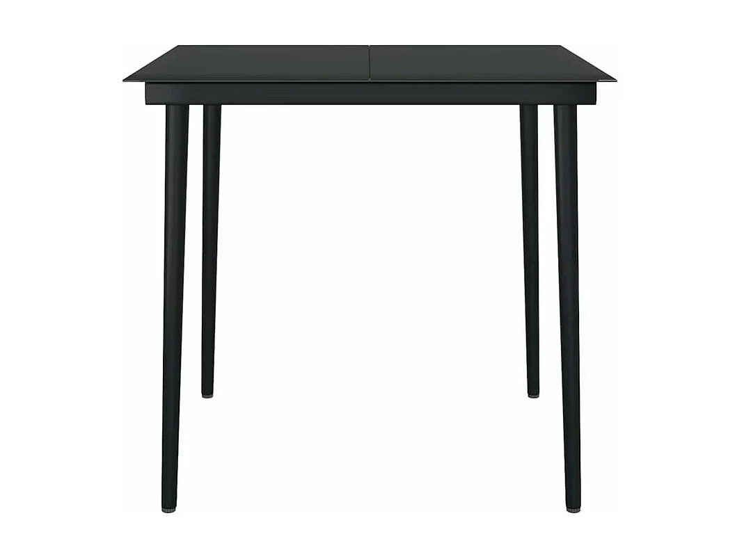 Ensemble à manger jardin coussins 3 pcs gris poly rotin verre