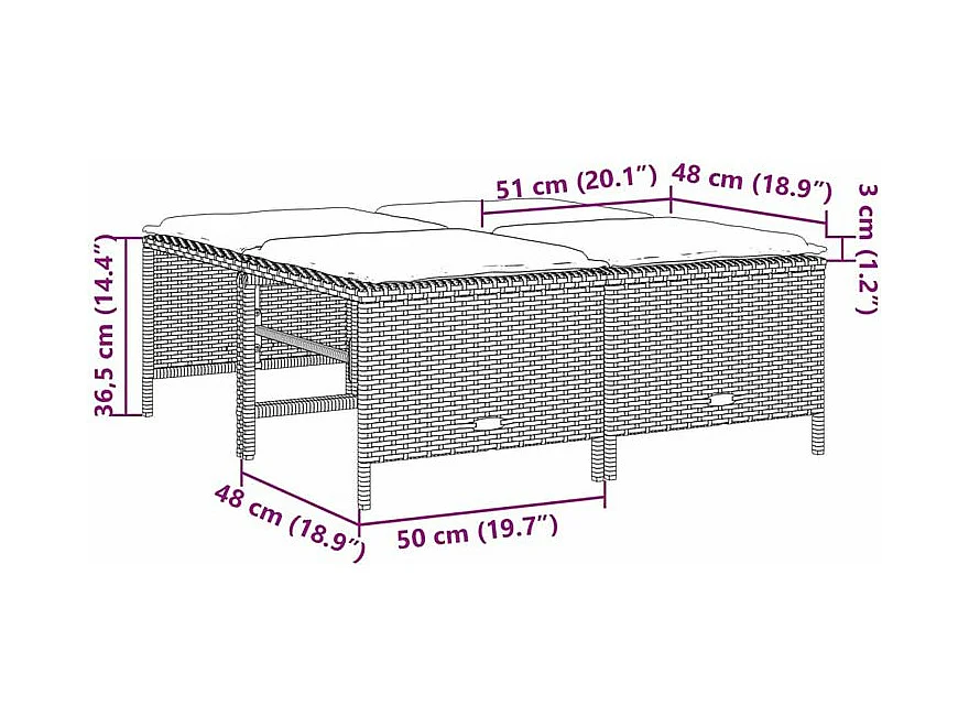 Salon de jardin 5 pcs avec coussins noir résine tressée