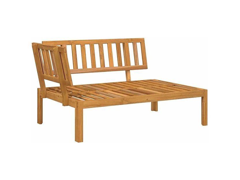 Salon palette de jardin 5 pcs bois d'acacia massif