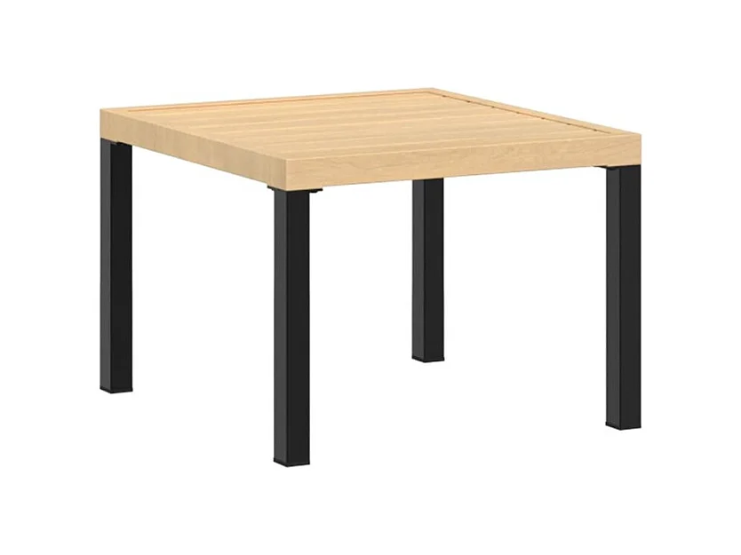 Ensemble de banc de jardin avec coussins 3 pcs noir
