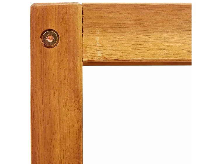 Table de jardin 65x65x29 bois massif d'acacia