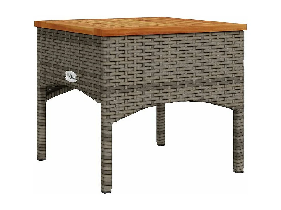 Salon de jardin avec coussins 3 pcs gris résine tressée