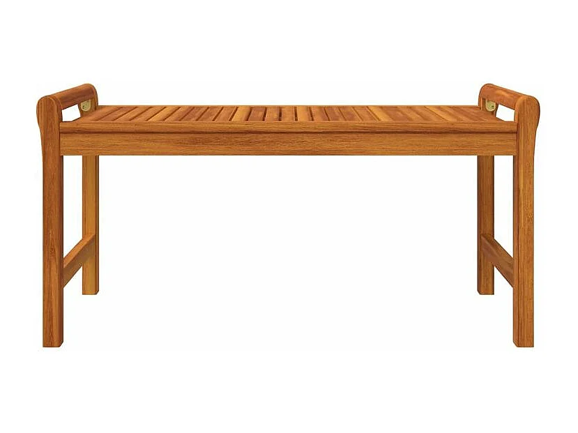 Salon de jardin 4 pcs avec coussins Bois d'acacia solide