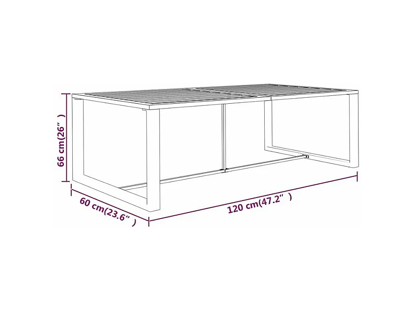 Salon de jardin 6 pcs avec coussins Aluminium Anthracite