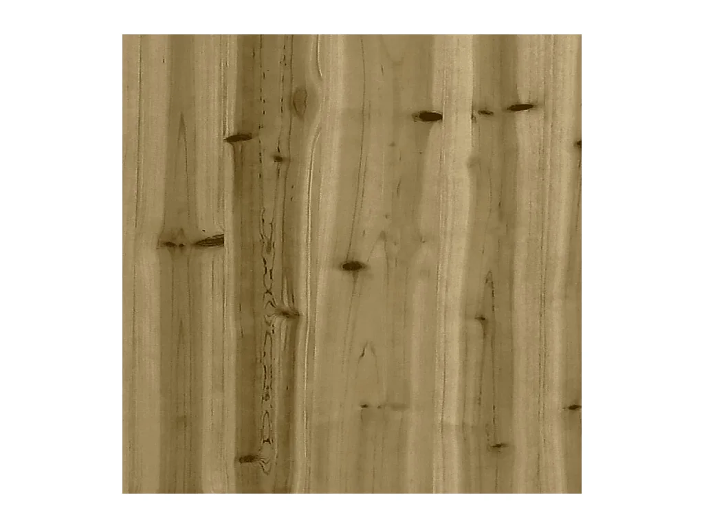 Salon de jardin 4 pcs bois de pin imprégné