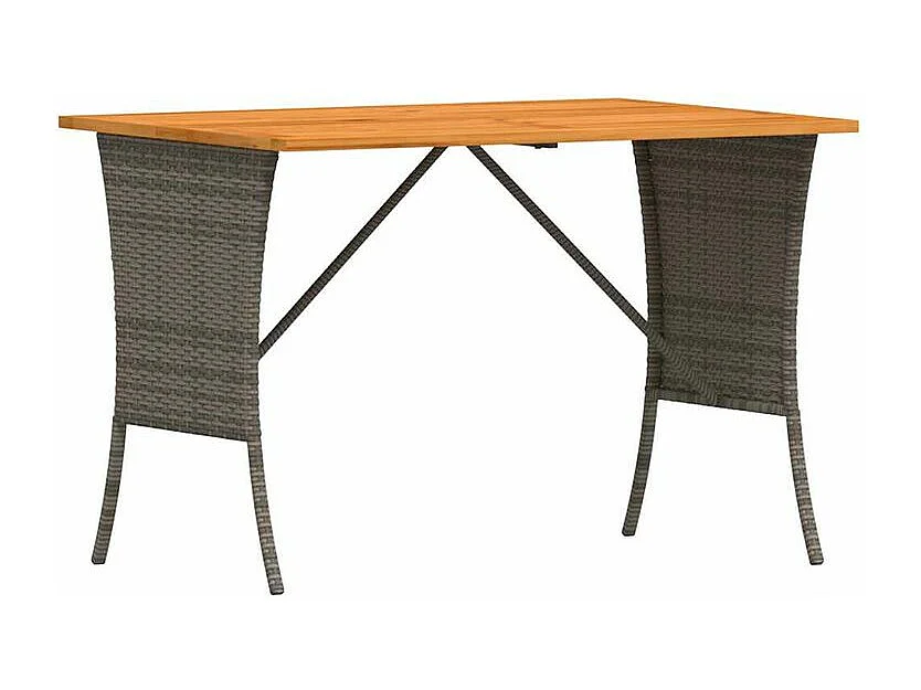 Salon de jardin avec coussins 3 pcs gris résine tressée