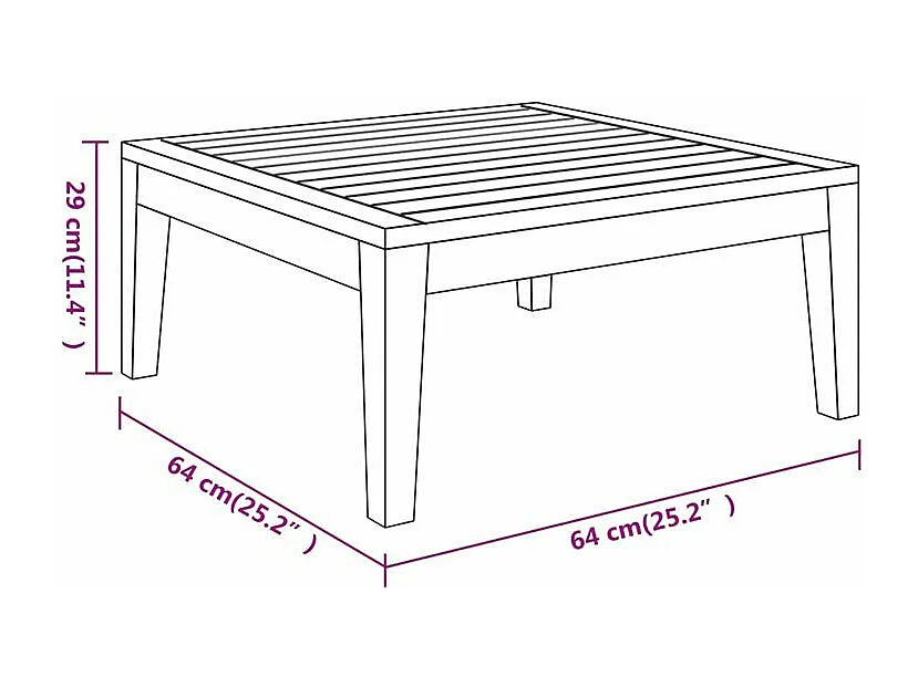 Salon de jardin 5 pcs avec coussins gris foncé Bois d'acacia