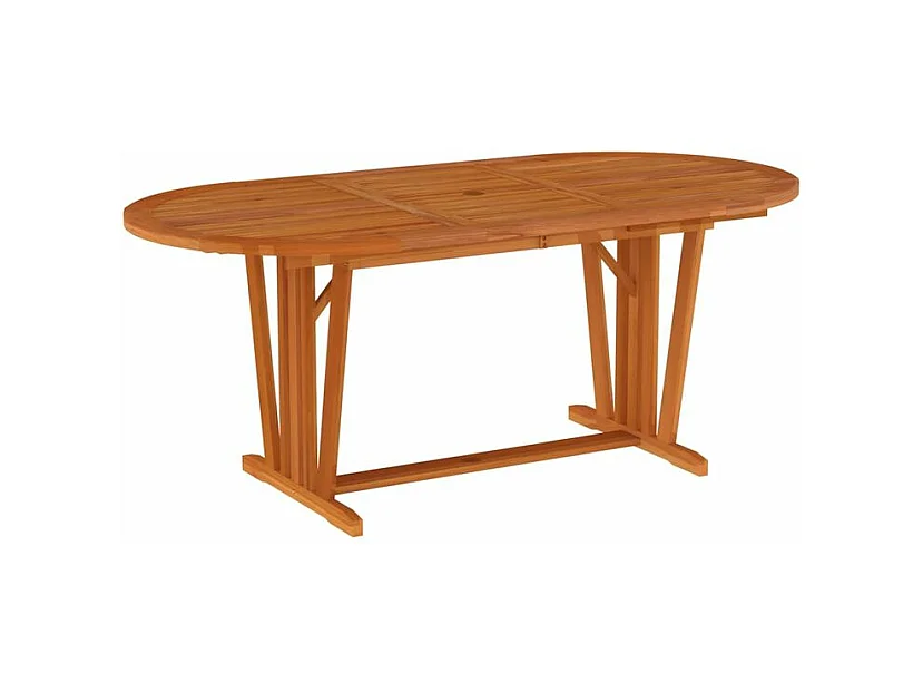 Ensemble à manger de jardin 5 pcs Bois d'eucalyptus massif