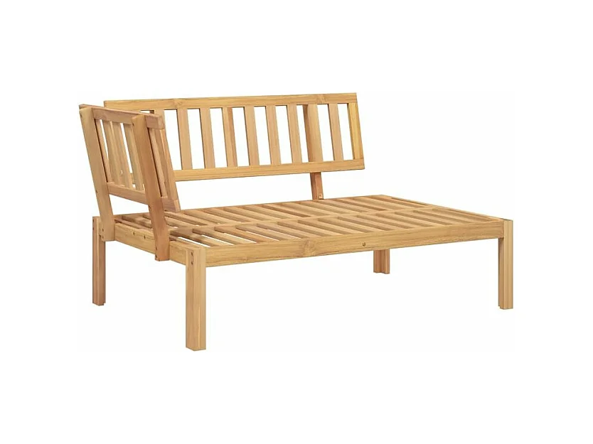 Salon palette de jardin 4 pcs bois d'acacia massif