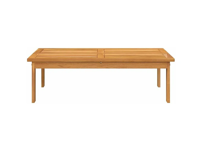Table de jardin 100x60x30 bois d'acacia solide