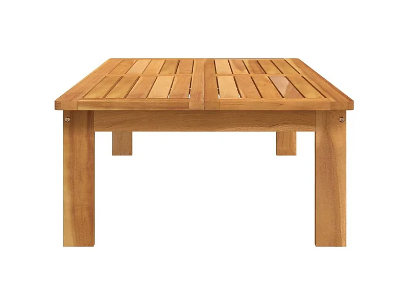 Table de jardin 100x60x30 bois d'acacia solide