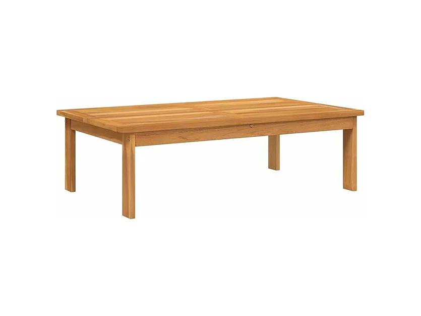 Table de jardin 100x60x30 bois d'acacia solide