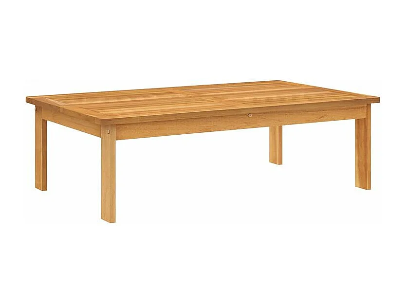 Table de jardin 100x60x30 bois d'acacia solide