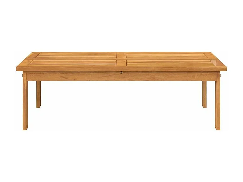 Table de jardin 100x60x30 bois d'acacia solide