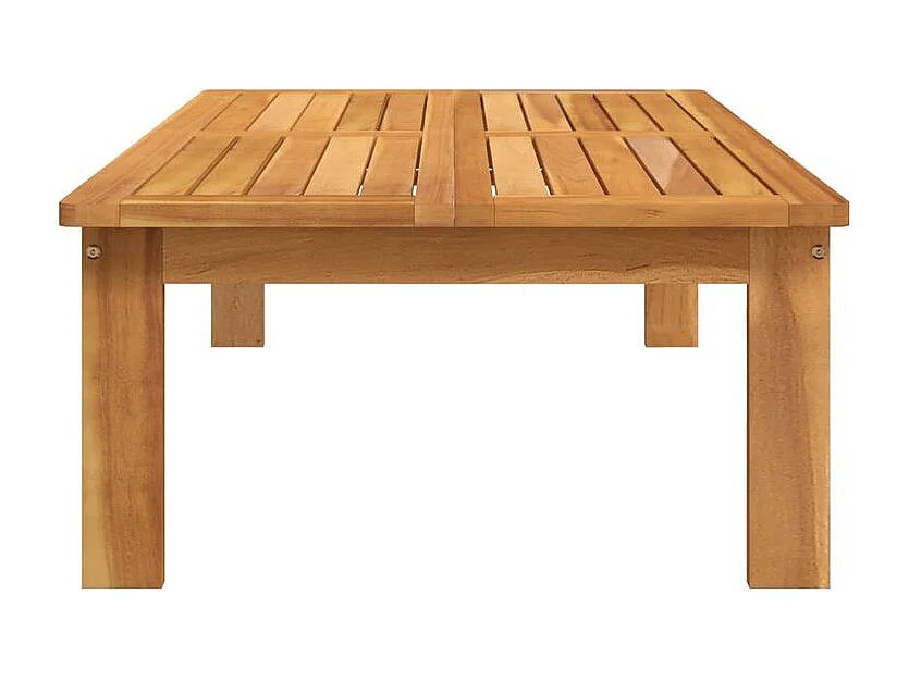 Table de jardin 100x60x30 bois d'acacia solide