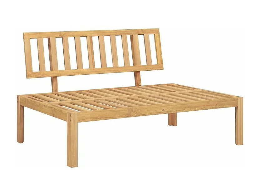 Salon palette de jardin 5 pcs bois d'acacia massif