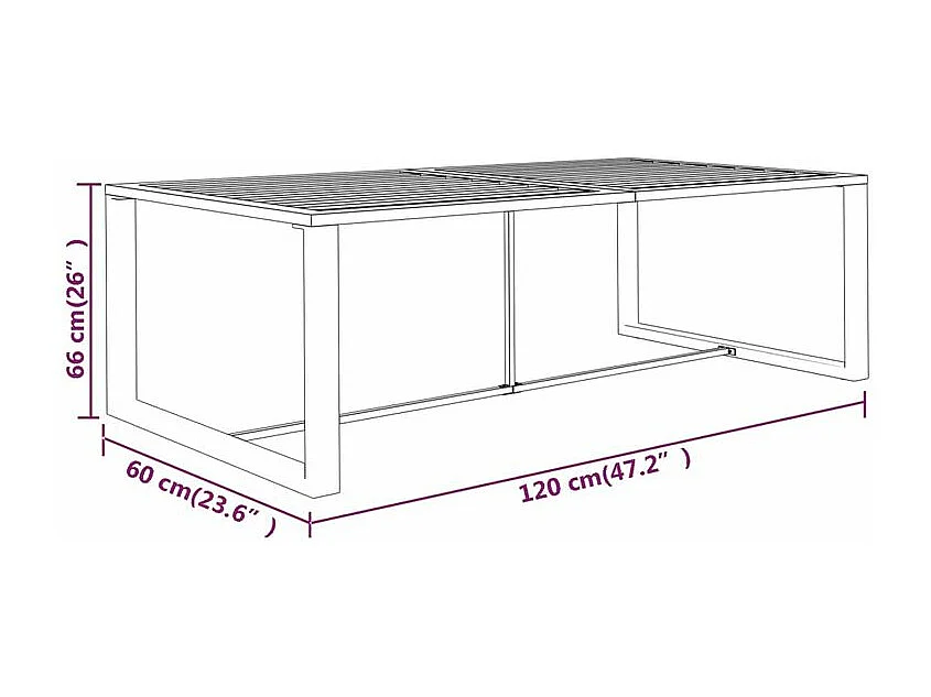 Salon de jardin 8 pcs avec coussins Aluminium Anthracite