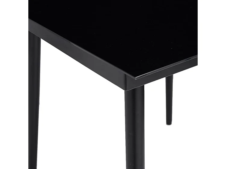 Ensemble à manger de jardin 3 pcs coussins gris résine tressée