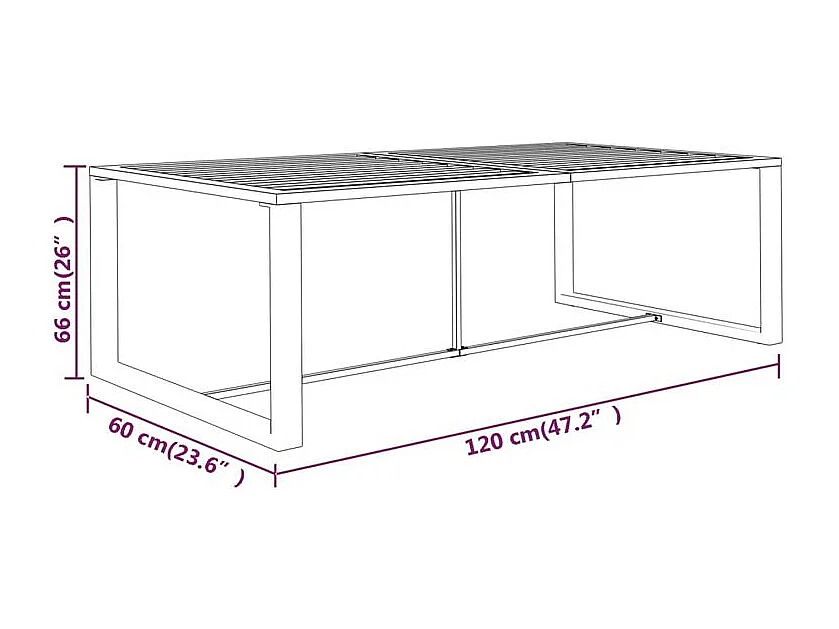Salon de jardin 4 pcs avec coussins Aluminium Anthracite