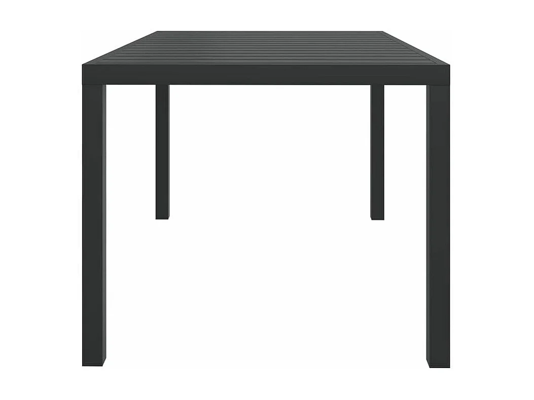 Mobilier à dîner de jardin et coussins 5pcs Résine tressée Gris