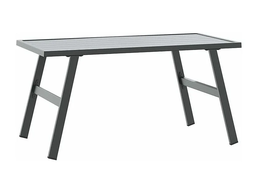 Ensemble de bancs de jardin avec coussins 7 pcs noir