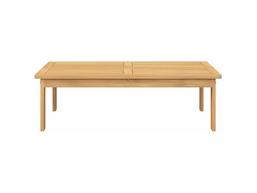 Table de jardin 100x60x30 bois d'acacia solide