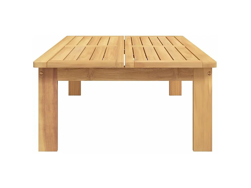 Table de jardin 100x60x30 bois d'acacia solide