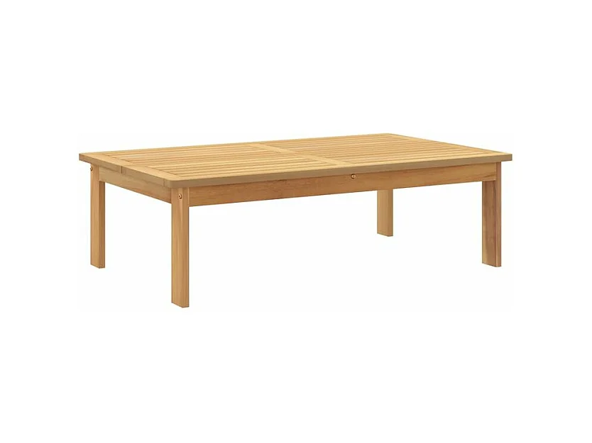 Table de jardin 100x60x30 bois d'acacia solide