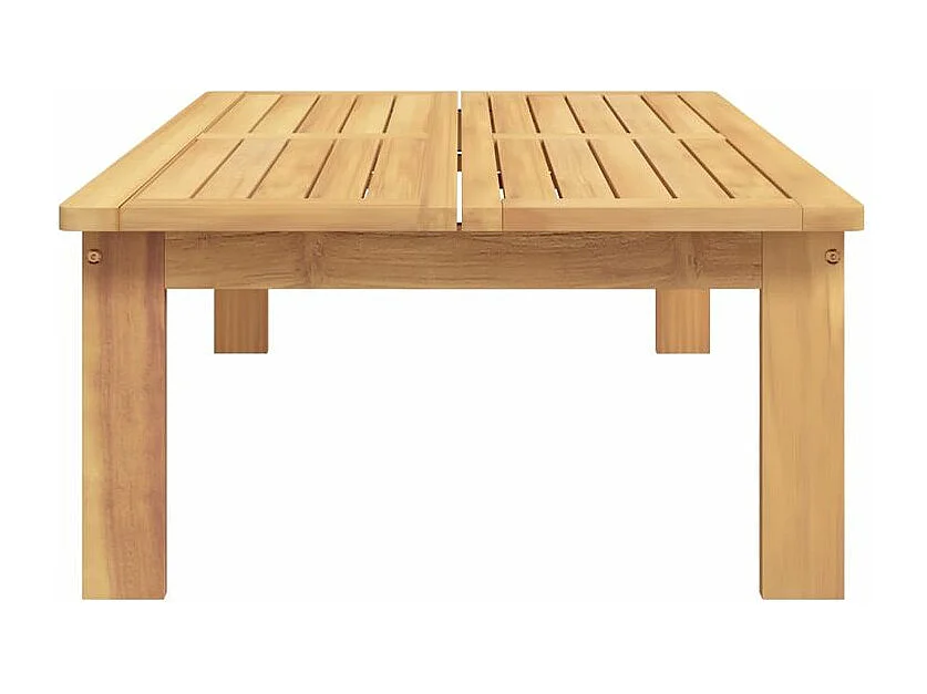 Table de jardin 100x60x30 bois d'acacia solide