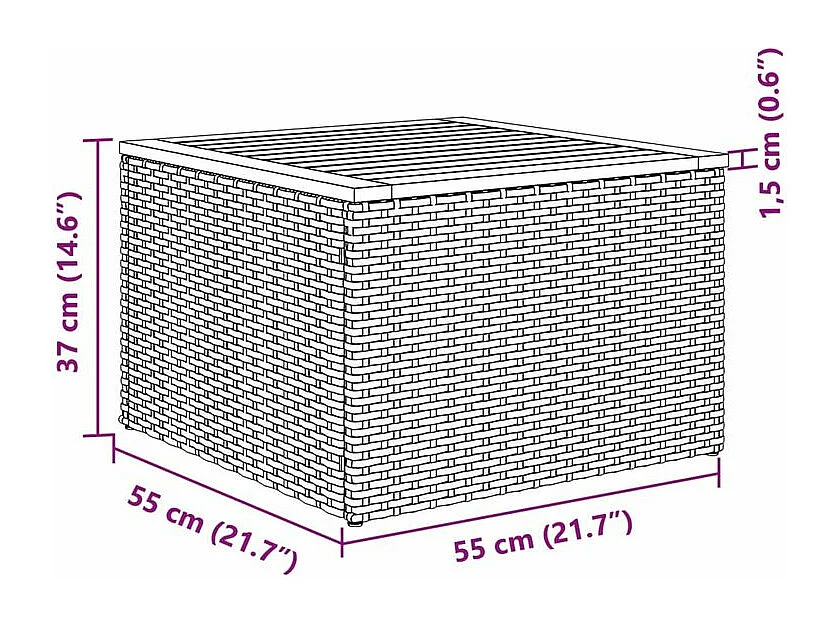 Salon de jardin avec coussins 5 pcs gris résine tressée acacia
