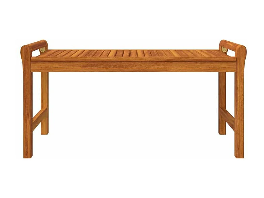 Salon de jardin avec coussins 5 pcs Bois d'acacia solide