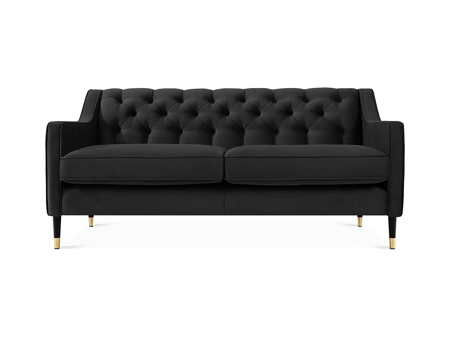 Sofa NOMUS - 2-Sitzer - Schwarz