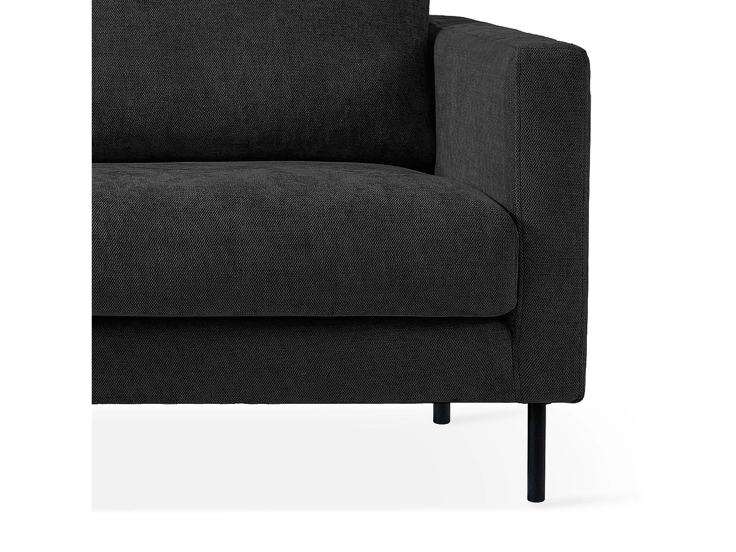 Sofa LUMO - 3-Sitzer - Anthrazit