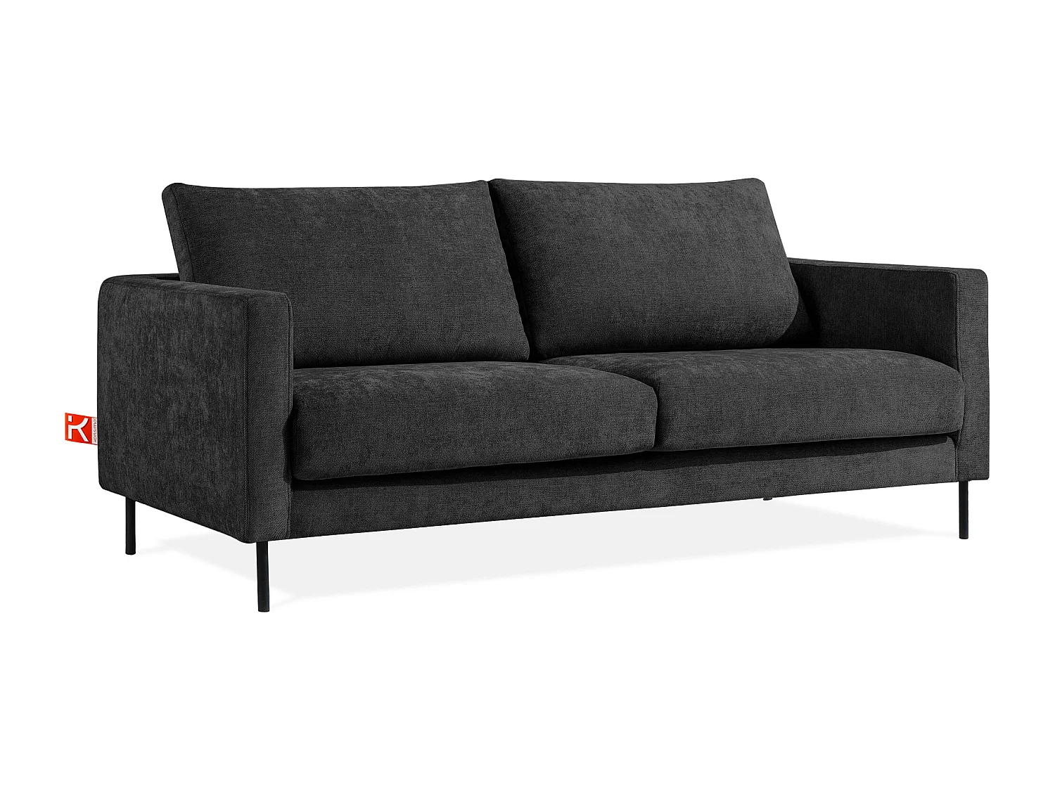 Sofa LUMO - 3-Sitzer - Anthrazit