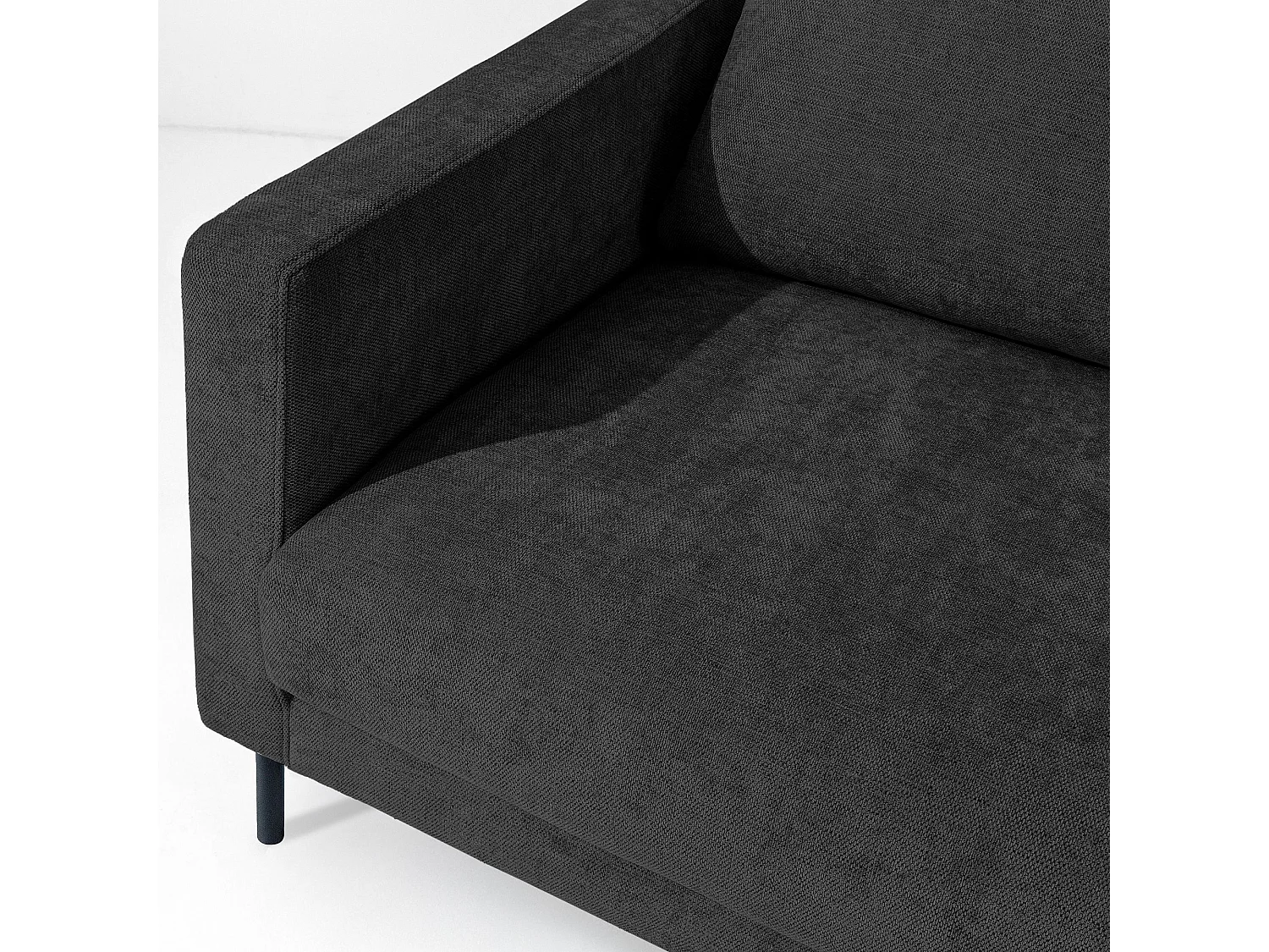 Sofa LUMO - 3-Sitzer - Anthrazit