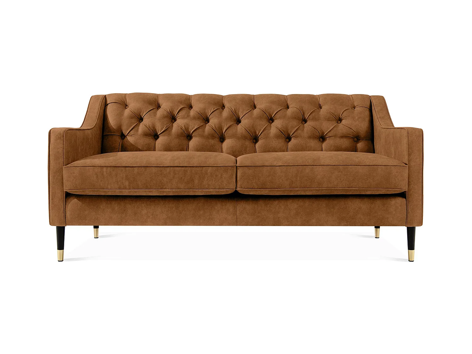 Sofa NOMUS - 2-Sitzer - Dunkelorange