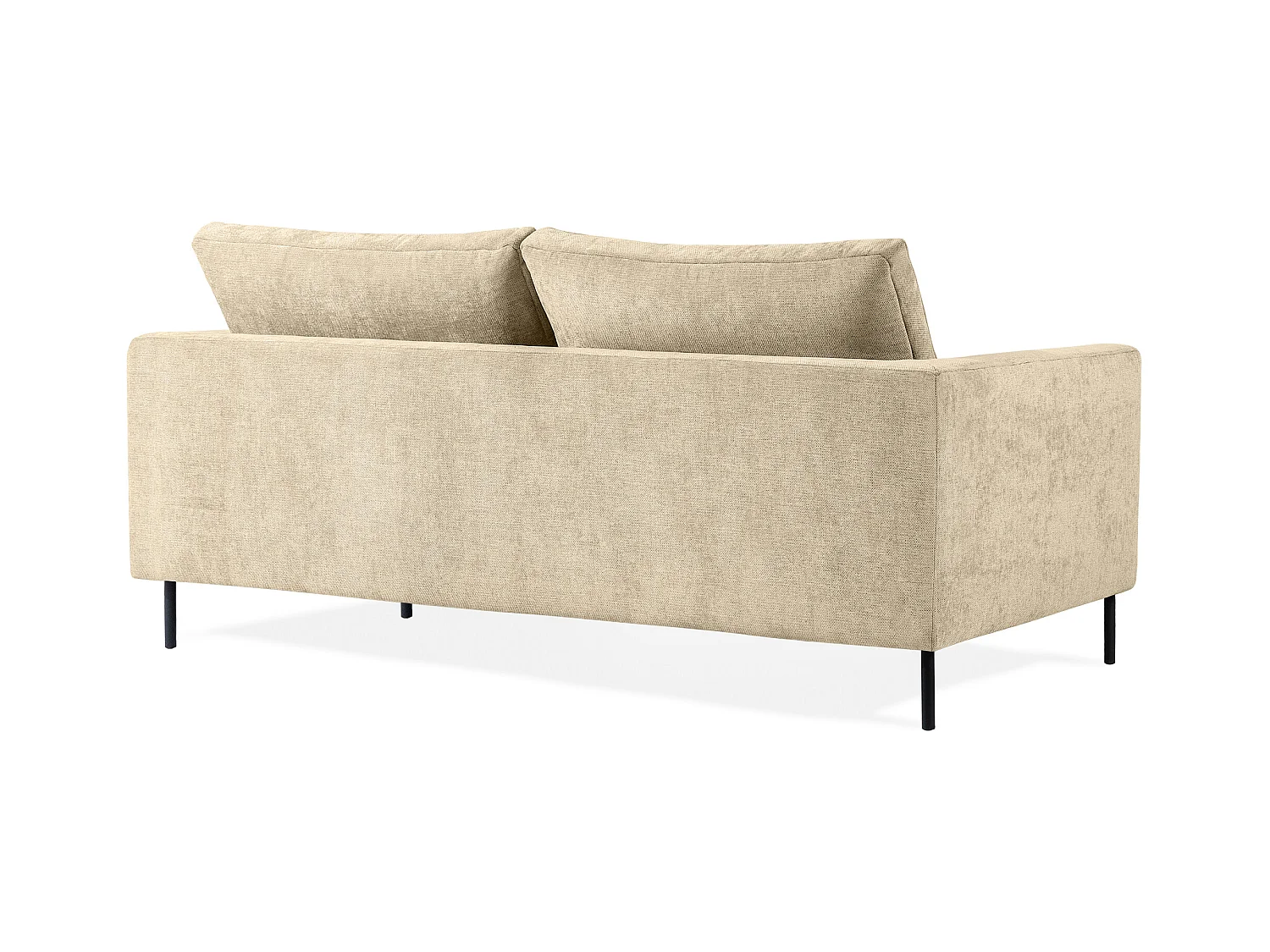 Sofa mit Schlaffunktion - MOLLIS - 3-Sitzer - Ecru