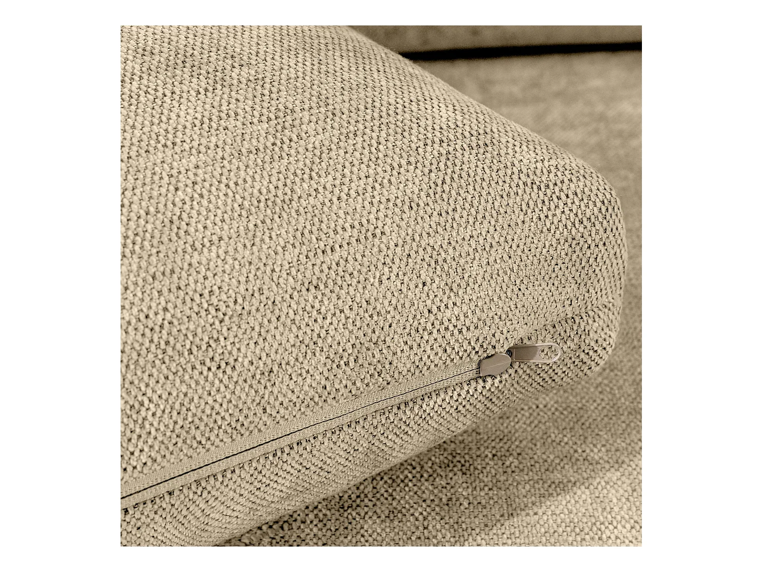 Sofa mit Schlaffunktion - MOLLIS - 3-Sitzer - Ecru