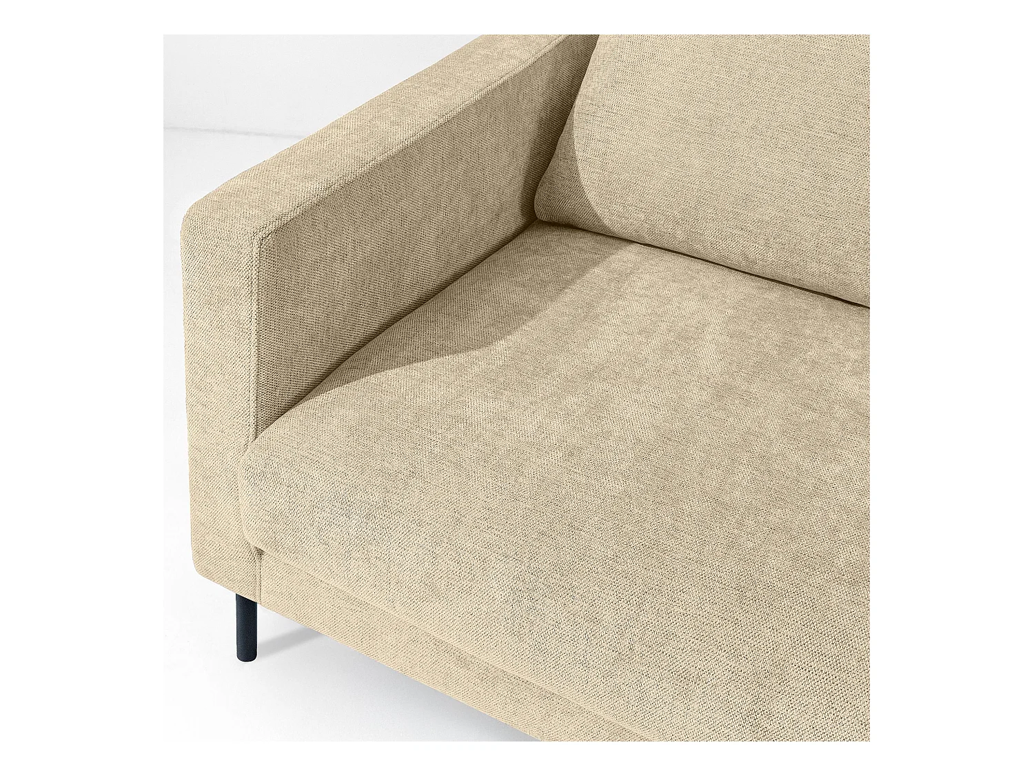 Sofa mit Schlaffunktion - MOLLIS - 3-Sitzer - Ecru