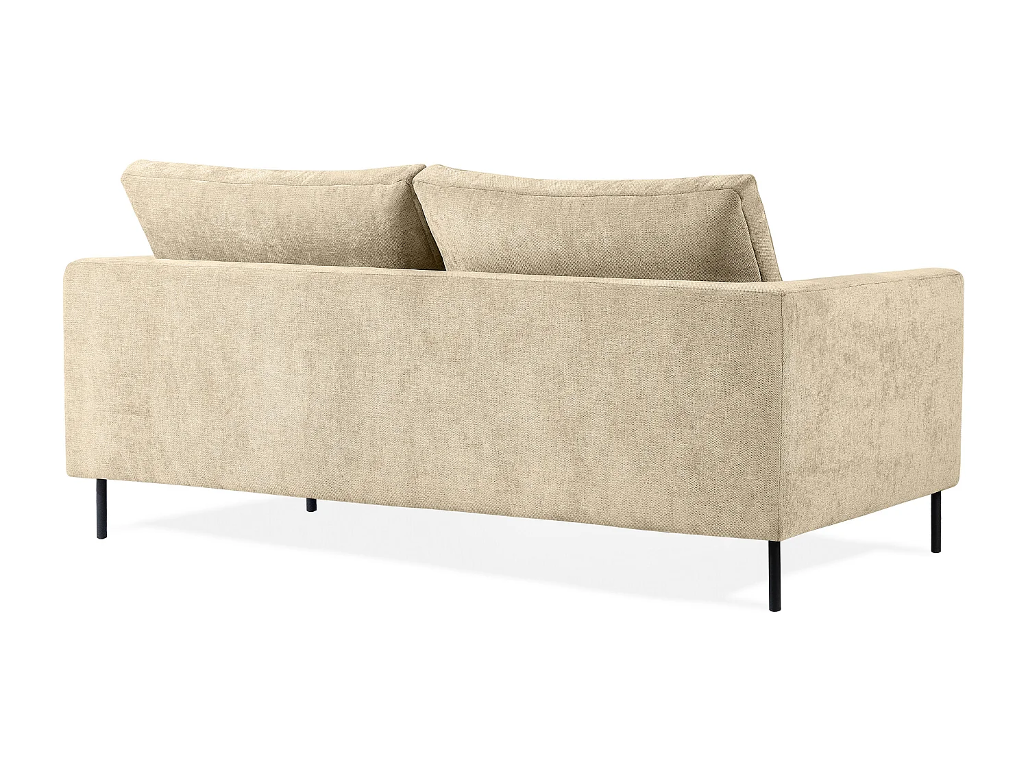 Sofa mit Schlaffunktion - MOLLIS - 3-Sitzer - Ecru