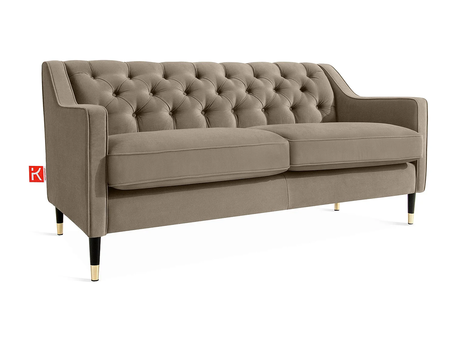 Sofa NOMUS - 2-Sitzer - Beige
