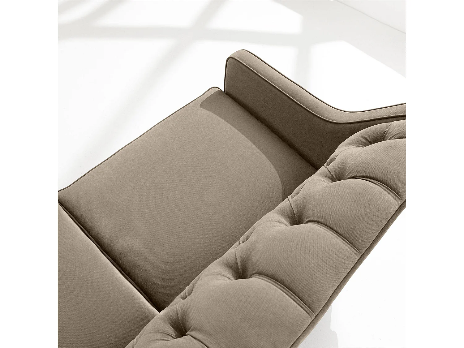 Sofa NOMUS - 2-Sitzer - Beige