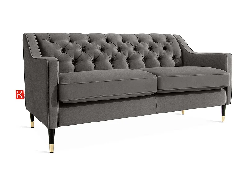 Sofa NOMUS - 2-Sitzer - Grau