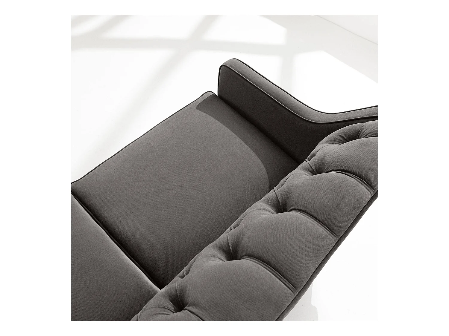 Sofa NOMUS - 2-Sitzer - Grau