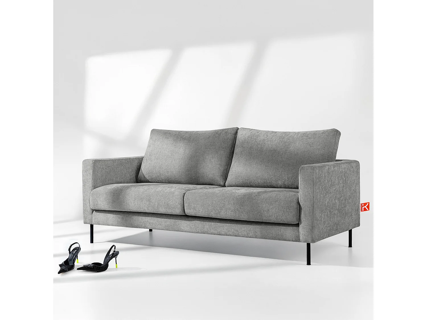 Sofa LUMO - 3-Sitzer - Grau