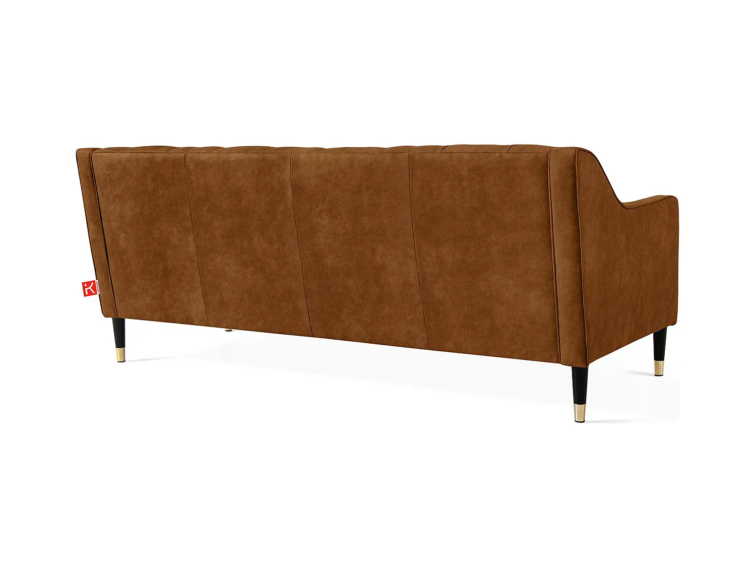 Sofa NOMUS - 3-Sitzer - Dunkelorange