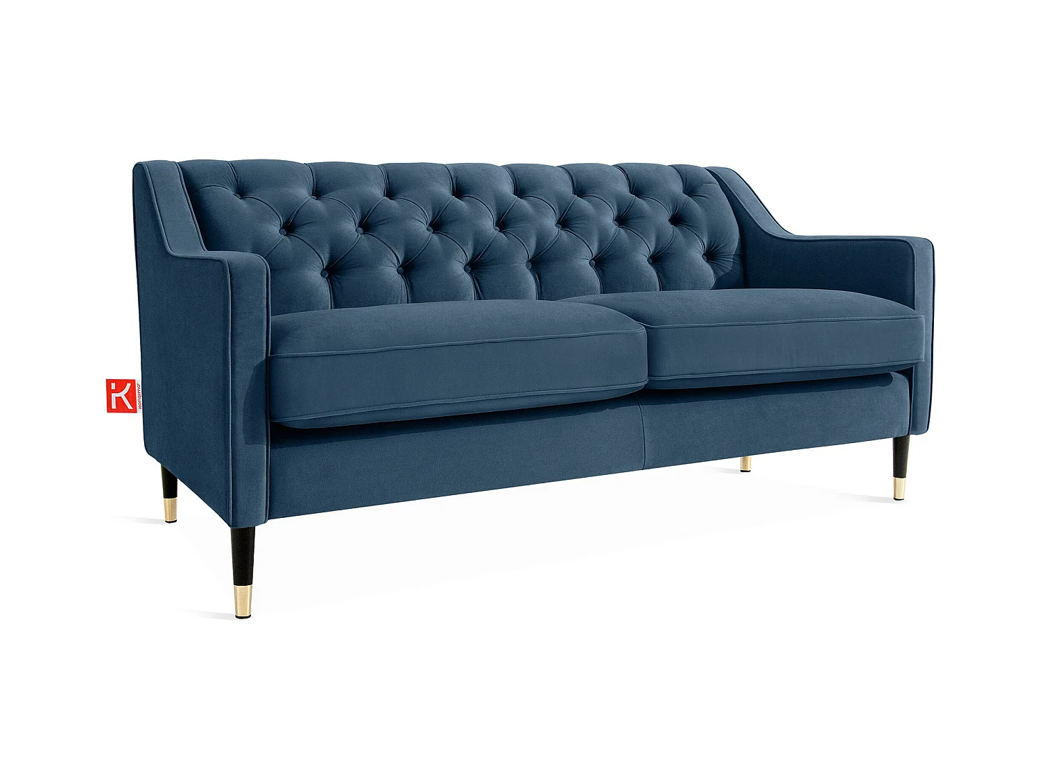 Sofa NOMUS - 2-Sitzer - Marineblau