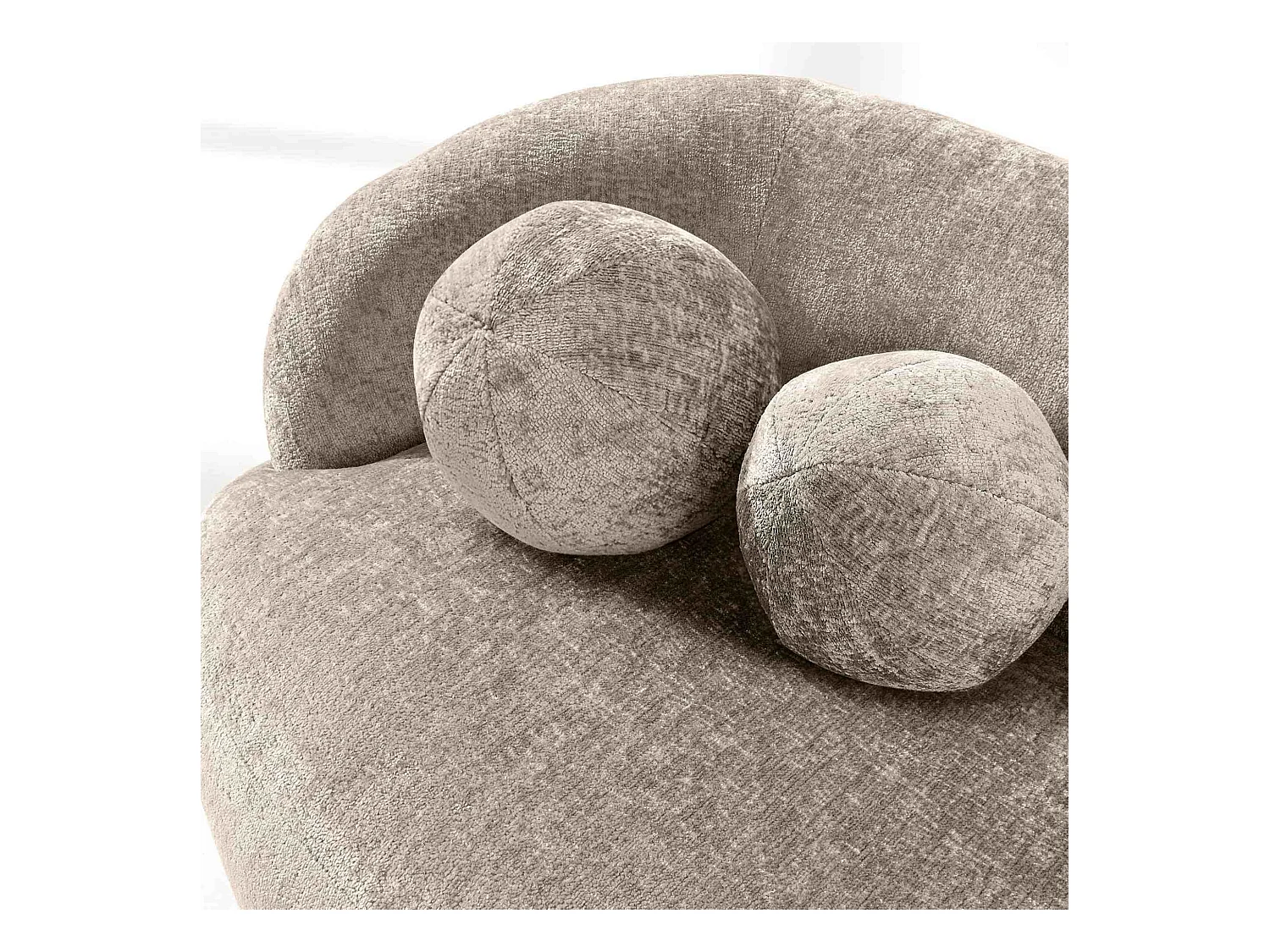 Sofa - modern - NELUM - 3-sitzer - Beige